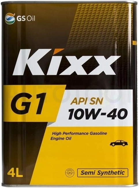 Масло моторное полусинтетическое KIXX G SN PLUS 10W-40 4л