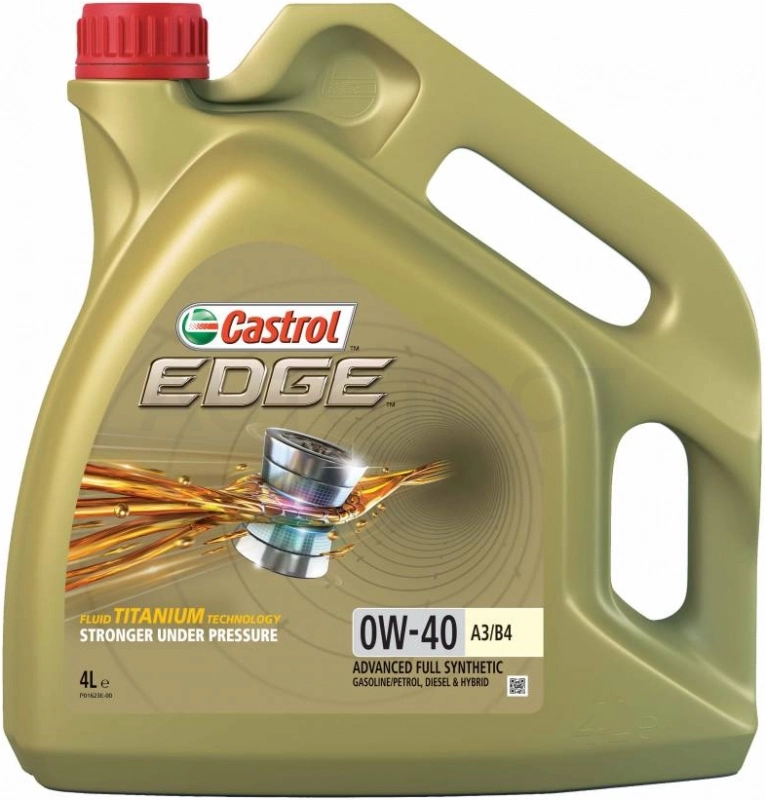 0W-40 CASTROL Edge Titanium FST 0w40 А3/В4 1л Масло моторное синтетическое