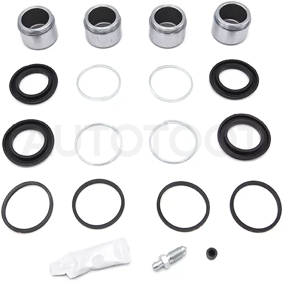 Ремкомплект суппорта перед + 4 поршня TOYOTA FORTUNER/HILUX 07- R15