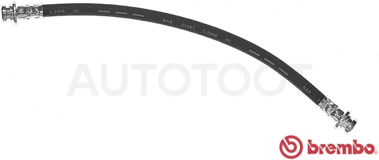 Шланг тормозной задний SUZUKI SX4 06- LH=RH