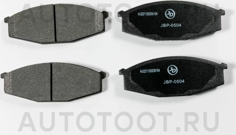 Колодки тормозные дисковые, передние - Артикул JBP0504 - Производитель Just Drive - Фото, Отзывы, Цены