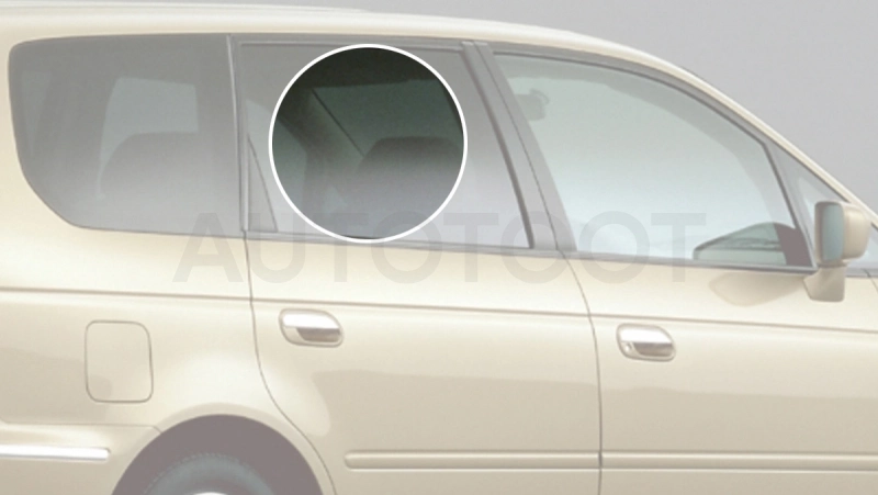 Стекло заднее правое опускное -  для HONDA ODYSSEY