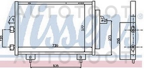 Радиатор кондиционера -  для TOYOTA RAV4