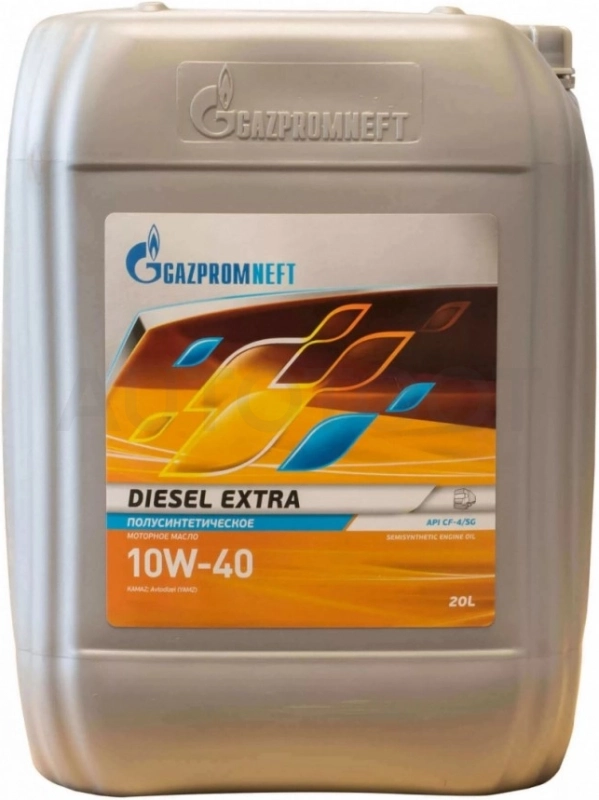 10W-40 Масло моторное Gazpromneft Diesel Extra полусинтетическое 20л - Артикул 2389901229 - Производитель Gazpromneft - Фото, Отзывы, Цены