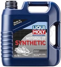 2T Масло моторное синтетическое "Snowmobil Motoroil 2T Synthetic", 4л - Артикул 2246 - Производитель Liqui Moly - Фото, Отзывы, Цены