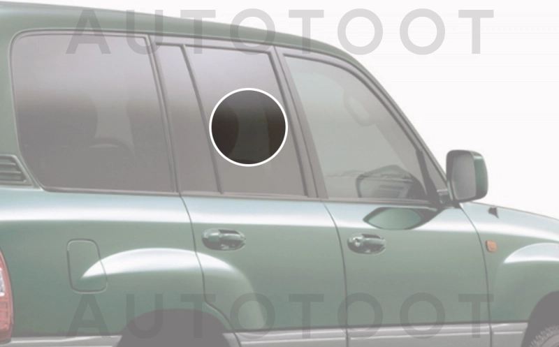 Стекло заднее правое опускное -  для TOYOTA LAND CRUISER, LEXUS LX470