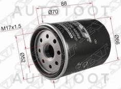 Фильтр масляный 1.4 -2050218SX Stellox для NISSAN MARCH, NISSAN ALMERA, NISSAN PRIMERA, NISSAN SUNNY, NISSAN CUBE, NISSAN NOTE
