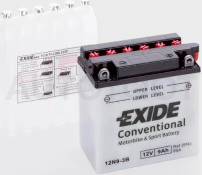 Аккумулятор EXIDE 9Ah 85A обратная полярность(-+)