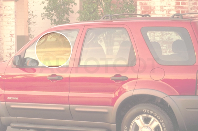 Стекло переднее левое опускное -  для MAZDA TRIBUTE, FORD ESCAPE, FORD MAVERICK
