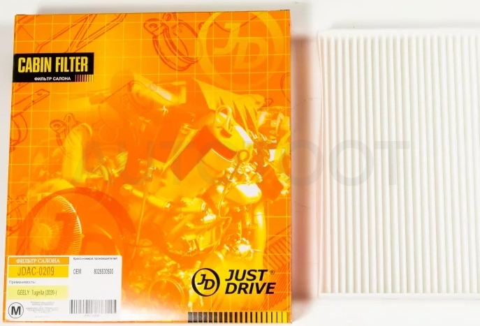 Фильтр салонный - Артикул JDAC0209 - Производитель Just Drive - Фото, Отзывы, Цены