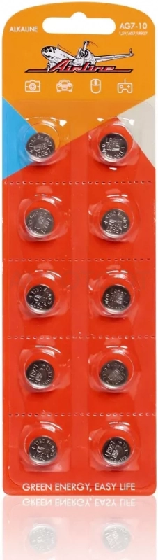 Батарейка AG7/LR926 щелочная 10 шт.