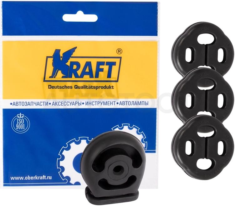 Подушки глушителя (комплект 4шт) -KT885701 Kraft для LADA (ВАЗ) KALINA
