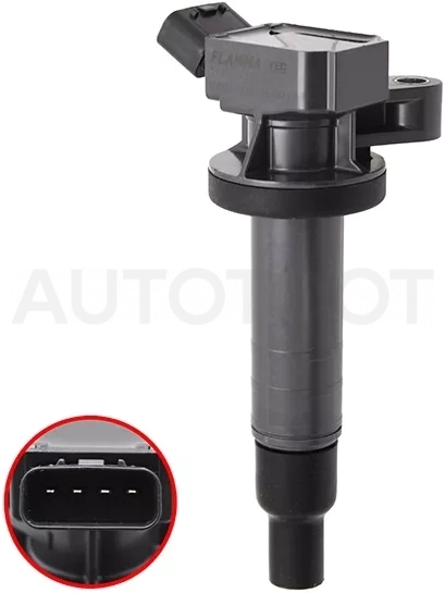Катушка зажигания TOYOTA 1ZZ-FE 00- ZZE12#/ZZT24#/ZZV50/ZCT10/ZCA2#/1KR-FE 04- KSP9#/KGC1#/3SG-G# SX
