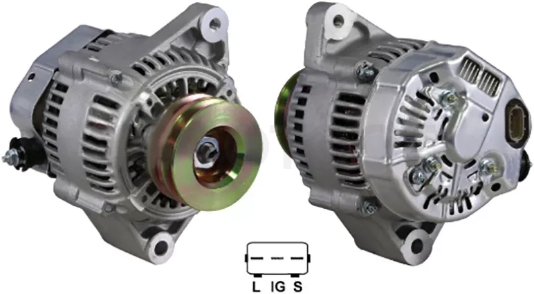 Генератор TOYOTA LAND CRUISER 80/100 4.2TD 92-98 1HD#/1HZ 12V 80A