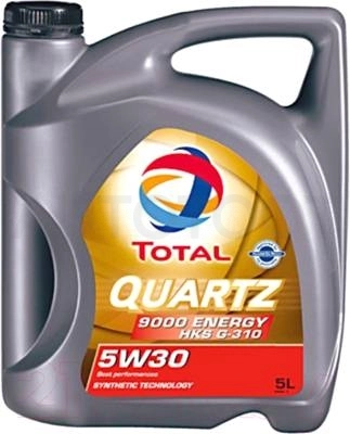 5W-30 масло моторное синтетическое Hyundai/Kia "QUARTZ 9000 ENERGY HKS G-310 5W-30", 5л