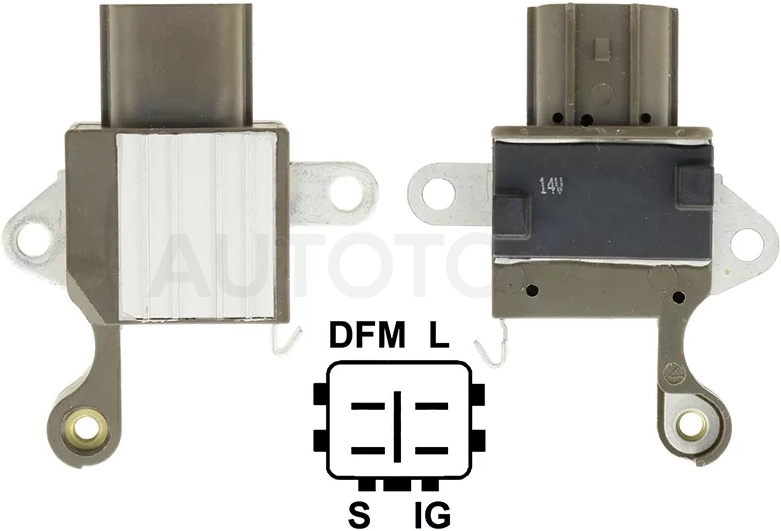 Реле-регулятор напряжения генератора TOYOTA CAMRY 12-15/RAV4 09-12 2ARFE