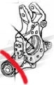 Сайлентблок задней цапфы -ST52210SNAA50F Sat для HONDA CIVIC
