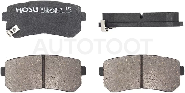 Колодки тормозные (Сзади) Hyundai Creta 15-20 / ix35 09-15 - Артикул HSBR0044 - Производитель Hosu - Фото, Отзывы, Цены