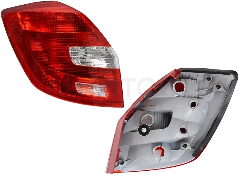 Фонарь задний SKODA FABIA 07-13 -ST6651914L Sat для BYD BYD