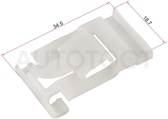 Клипса молдинга FORD (Продажа по 10шт) - Артикул STM10797 - Производитель Sat - Фото, Отзывы, Цены