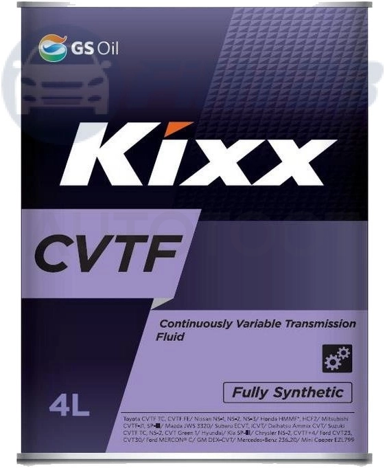 Масло для бесступенчатых автоматических коробок передач CVTF KIXX CVTF 4л - Артикул L251944TE1 - Производитель Kixx - Фото, Отзывы, Цены