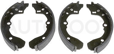 Колодки тормозные задние барабанные -  для FORD FIESTA, MAZDA 2 (DEMIO)