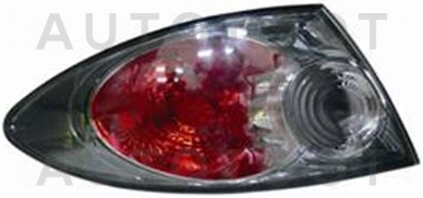 Фонарь задний левый (седан, хэтчбэк, тонированный, внутри хром) -  для MAZDA 6 (ATENZA)