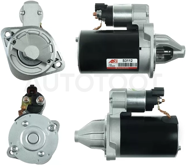 Стартер Hyundai Elantra 06-19 / Solaris 10-14 (0,9 kW/ Z=8/ аналог VALEO)