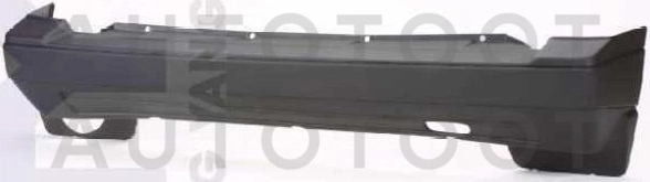 Бампер задний (без отверстий под фонари, 3дв) -  для SUZUKI VITARA