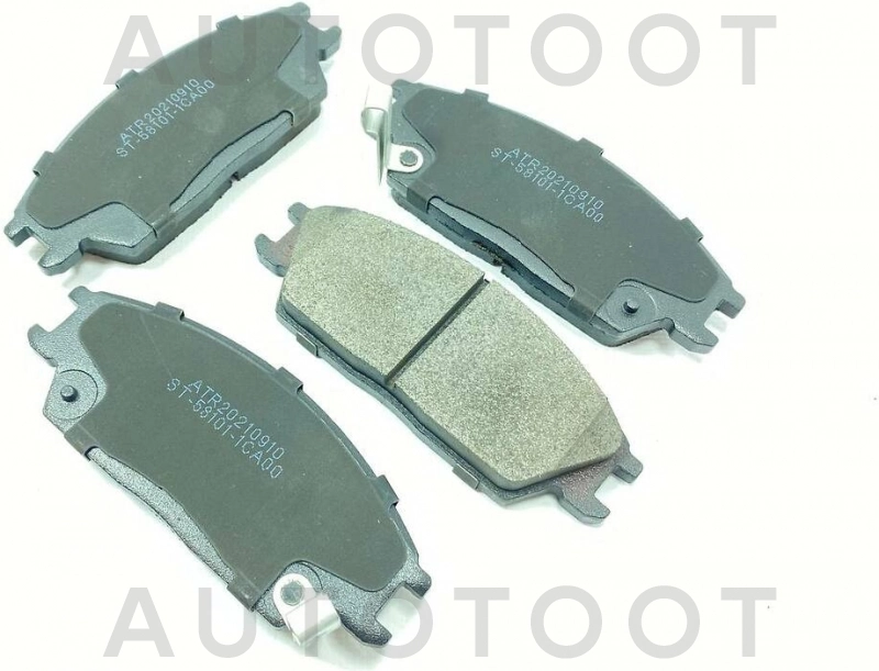 Колодки тормозные передние дисковые -ST581011CA00 Sat для HYUNDAI ACCENT, HYUNDAI GETZ