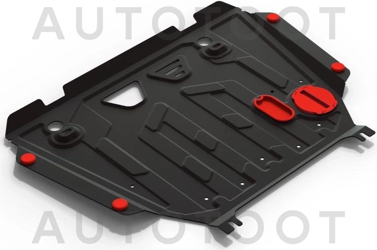 Защита двигателя металлическая 1.6-1.8l -111057731 Автоброня для TOYOTA COROLLA, TOYOTA AURIS