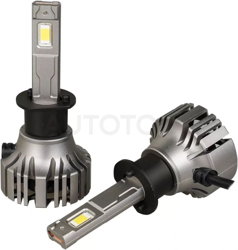 Лампа светодиод. H1 PRO, 50Вт, 9200Лм (4600Лм x 2), 6000К, 12/24В, кмпл. 2 шт.