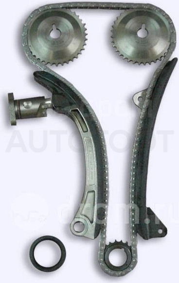 Комплект для замены цепи ГРМ TOYOTA 1NZ-FE / 1NZ-FXE 04- (на 1KR не подойдет; шестерня 13523-22020)