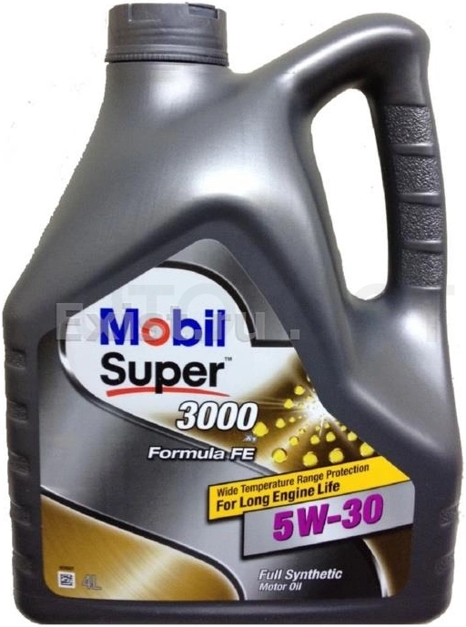 5W-30 SL 4л Масло моторное Mobil Super 3000 X1 Formula FE синтетика