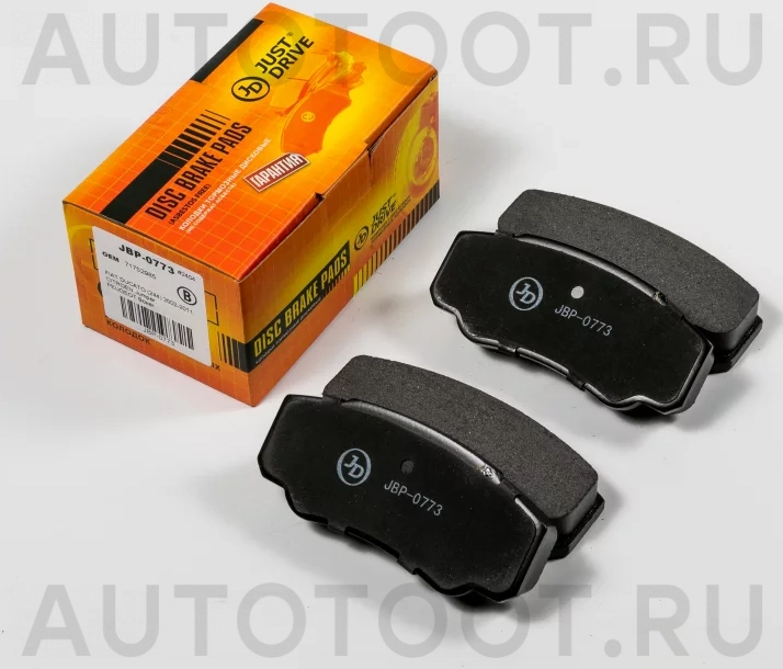 Колодки тормозные дисковые задние, комплект - Артикул JBP0773 - Производитель Just Drive - Фото, Отзывы, Цены