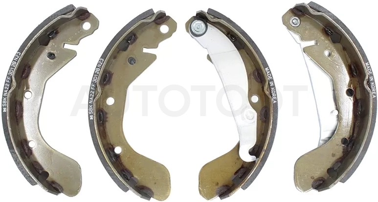 Колодки тормозные барабанные Chevrolet Lacetti 04-13 / Lanos 05-09 - Артикул SA055NEW - Производитель Sangsin - Фото, Отзывы, Цены