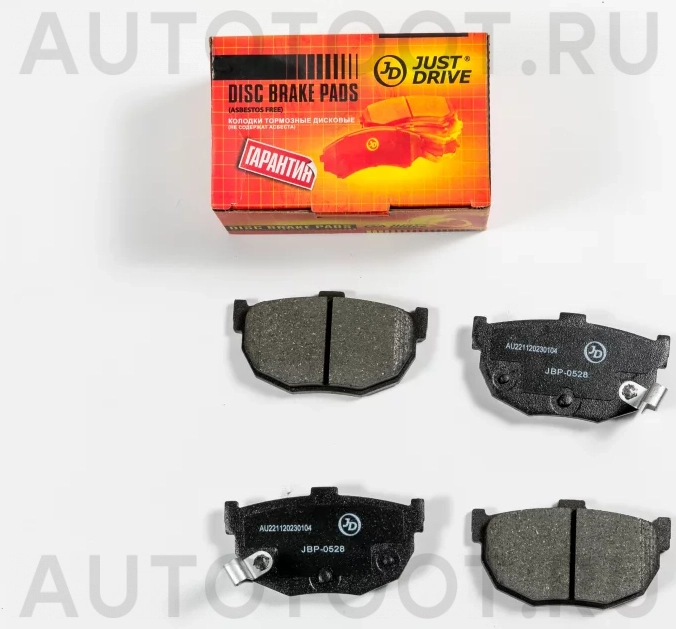Колодки тормозные дисковые, задние - Артикул JBP0528 - Производитель Just Drive - Фото, Отзывы, Цены