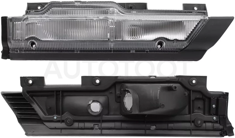Поворот в дверь Mitsubishi Fuso Canter FE5 93-02 / Fuso Canter FE6 93-02 (Слева/ Хром)