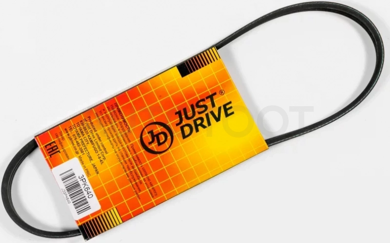 Ремень поликлиновый JD - Артикул 3PK640 - Производитель Just Drive - Фото, Отзывы, Цены