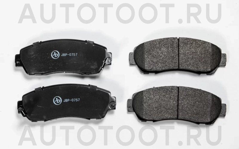 Колодки тормозные дисковые передние - Артикул JBP0757 - Производитель Just Drive - Фото, Отзывы, Цены