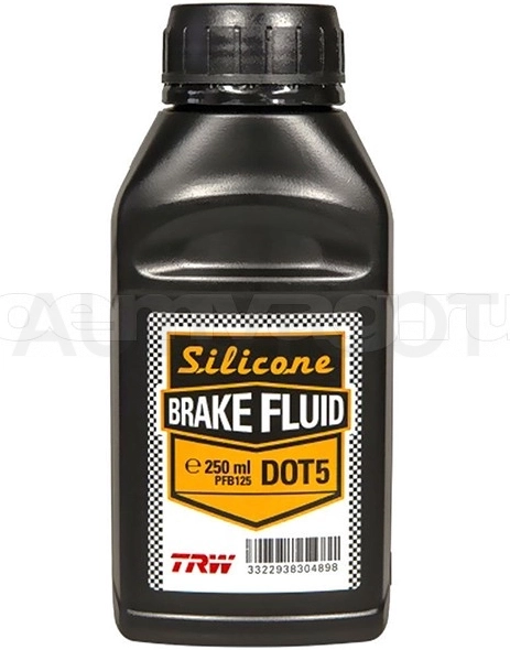 Жидкость тормозная DOT-5 TRW Silicone, 0, 25л, на силиконовой основе
