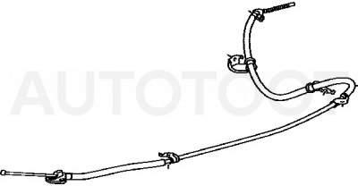 Трос ручного тормоза правый -ST4642042132 Sat для TOYOTA RAV4