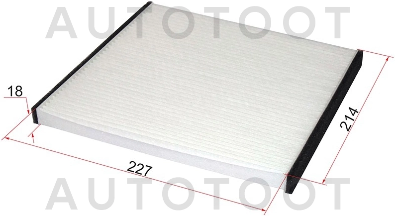 Фильтр салонный -JDAC103EA Just Drive для TOYOTA ALTEZZA, TOYOTA CROWN, TOYOTA HARRIER, TOYOTA KLUGER, LEXUS RX300, TOYOTA MARK 2