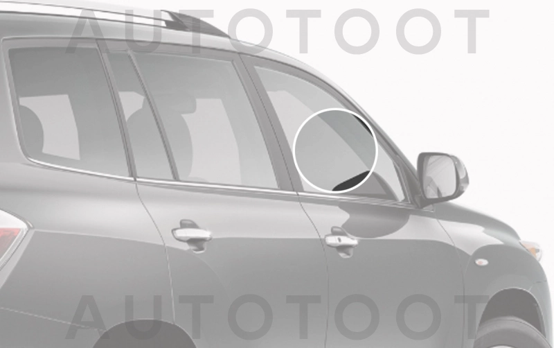 Стекло переднее правое опускное -  для TOYOTA HIGHLANDER