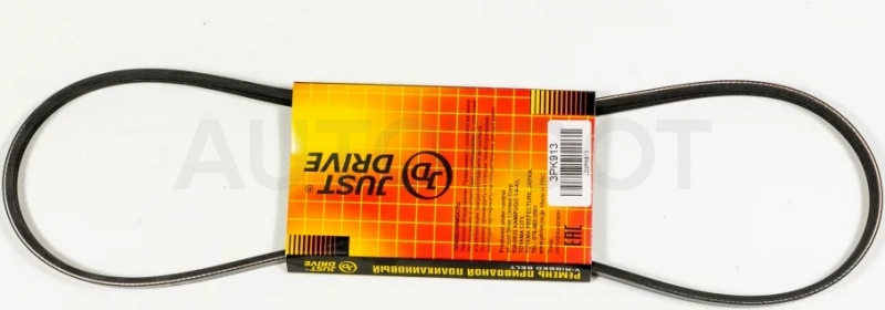 Ремень поликлиновый JD - Артикул 3PK913 - Производитель Just Drive - Фото, Отзывы, Цены