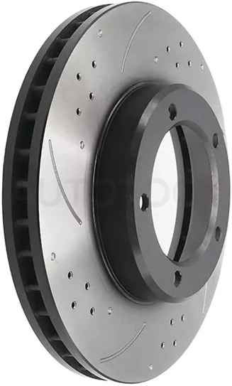 Комплект дисков тормозных передний перфорированные TOYOTA Land Cruiser #ZJ105 (General) 98-07, LCR H