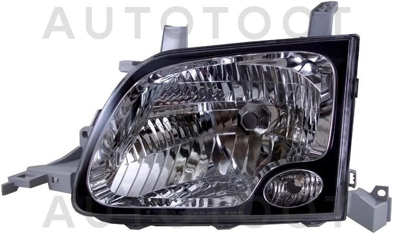 Фара левая черная 99-01 -ST28123BL Sat для TOYOTA LITE ACE NOAH