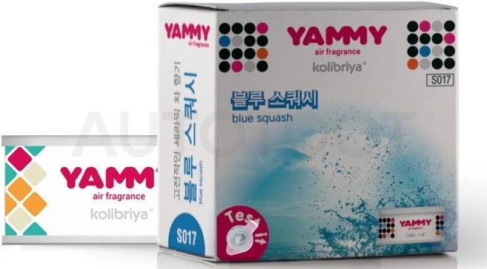 Ароматизатор меловой YAMMY S017 "Blue Squash" - Артикул S017 - Производитель YAMMY - Фото, Отзывы, Цены