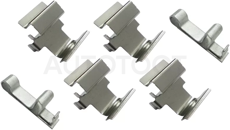 Комплект монтажный тормозных колодок RR MITSUBISHI LANCER CS/CY 03-/OUTLANDER CU/CF/CW 03-/PAJERO 90