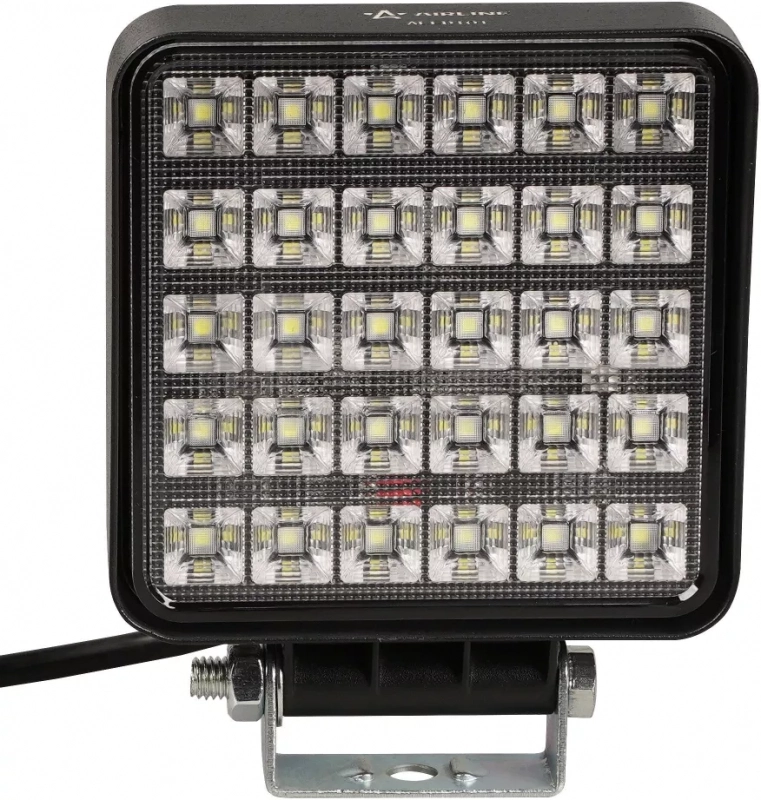 Фара светодиод. квадратная, 30LED, рассеянный свет, 30Вт, 108х108х37мм, 12/24В, PLUS - Артикул ALED101 - Производитель Airline - Фото, Отзывы, Цены